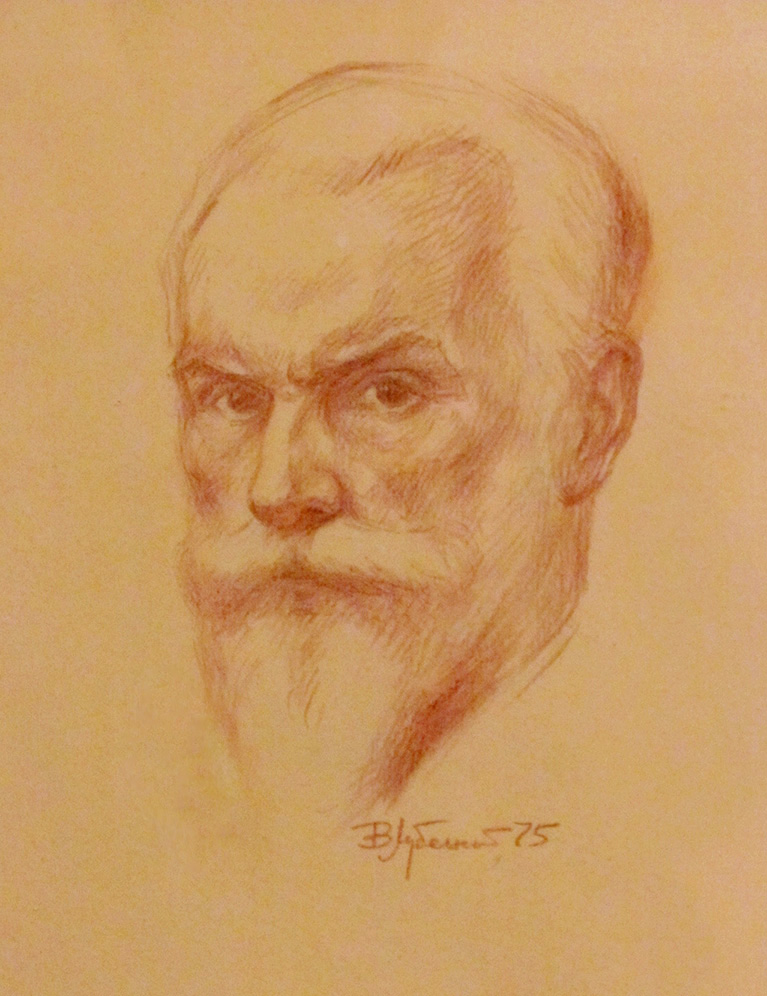 «М. Реріх». 1975. Папір, олівець